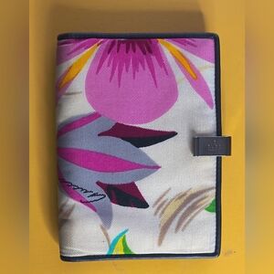 Gucci Vintage Floral Leather 6-Ring Agenda Organizer (Personal Size)
